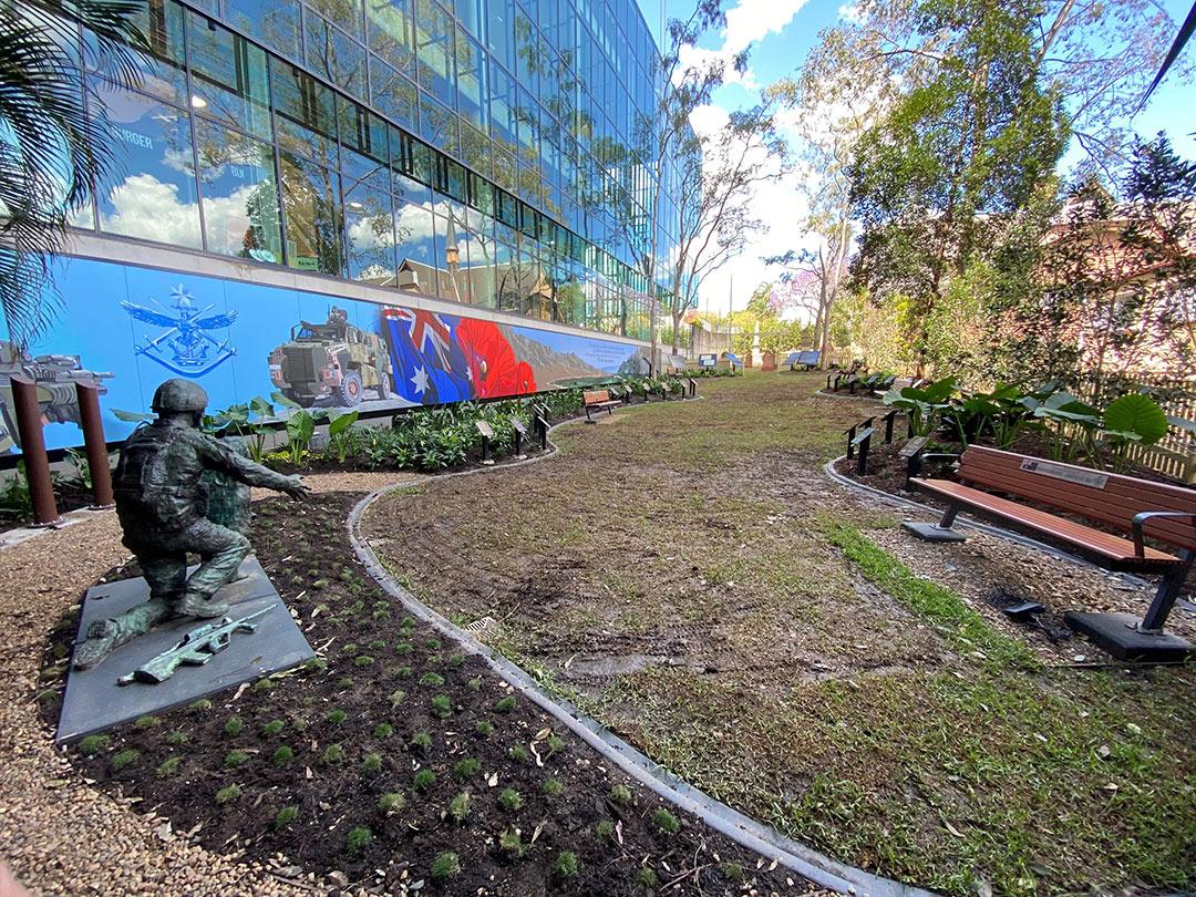 New Memorial for Afghanistan veterans - full view