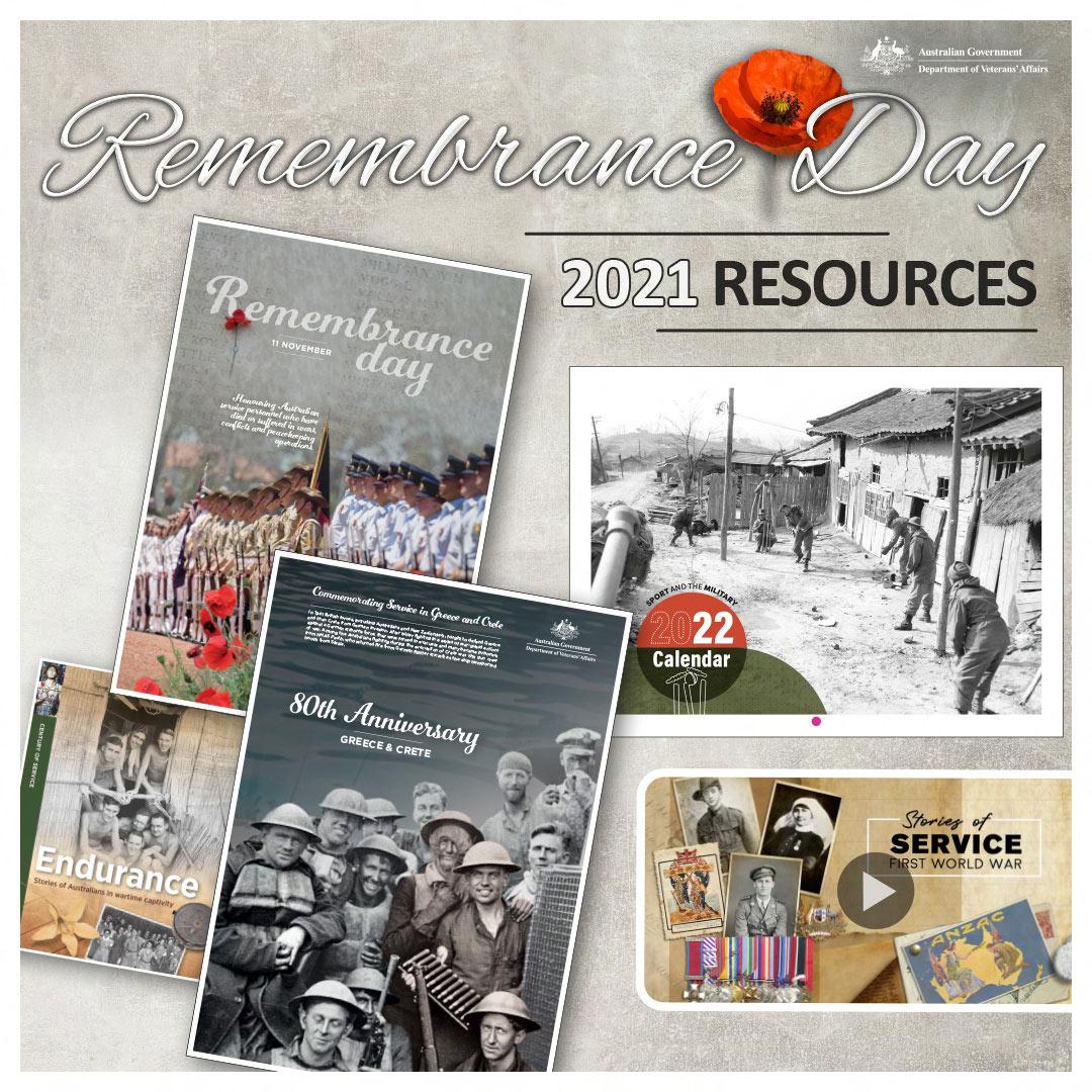Remembrance Day 2021 Resources - brochure cover